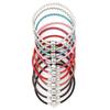1pc/lot 12 Colors Leather Chain Charm Bracelets Double layer Braided Leathe Bracelet for Handmade DIY Women Girls Jewelry Gift