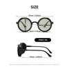 Fashion ND9 Adjustable Polarized Sunglasses Men Women 1~9 Manual Dimming Glasses UV400 Retro Steampunk Sports Goggles Eyewear