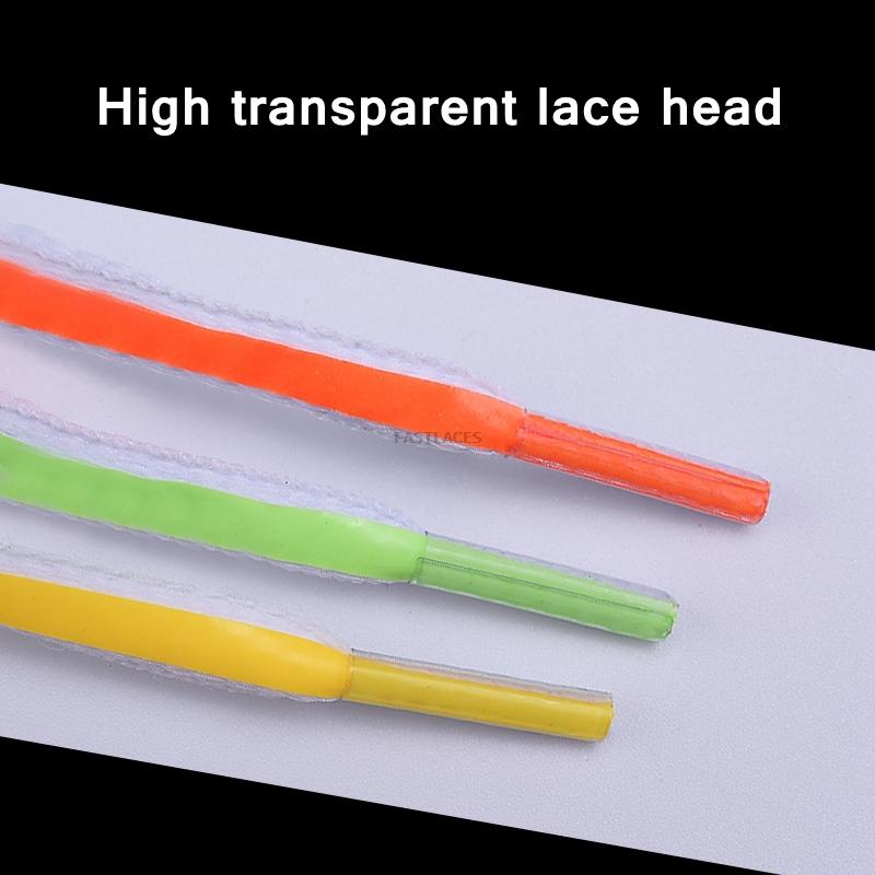 Luminous Shoelaces Fluorescent Shoe laces Glow In The Dark Night Semicircle Shoelace Sneakers Laces Shoes Luminous bracelet gift