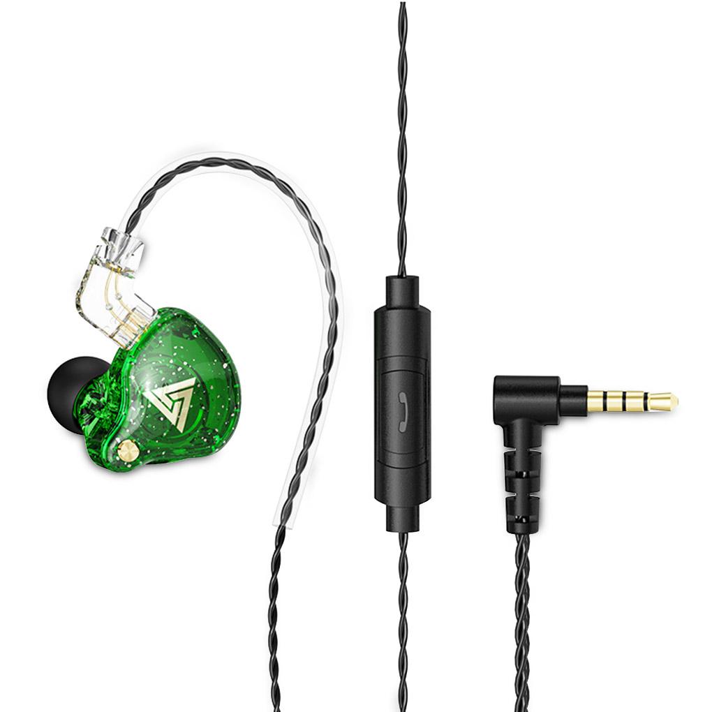 Wired Earphone In-ear Type Gaming Headphone Stereo Sound Headset with Detachable HiFi Stereo Sound Headset with Microphone