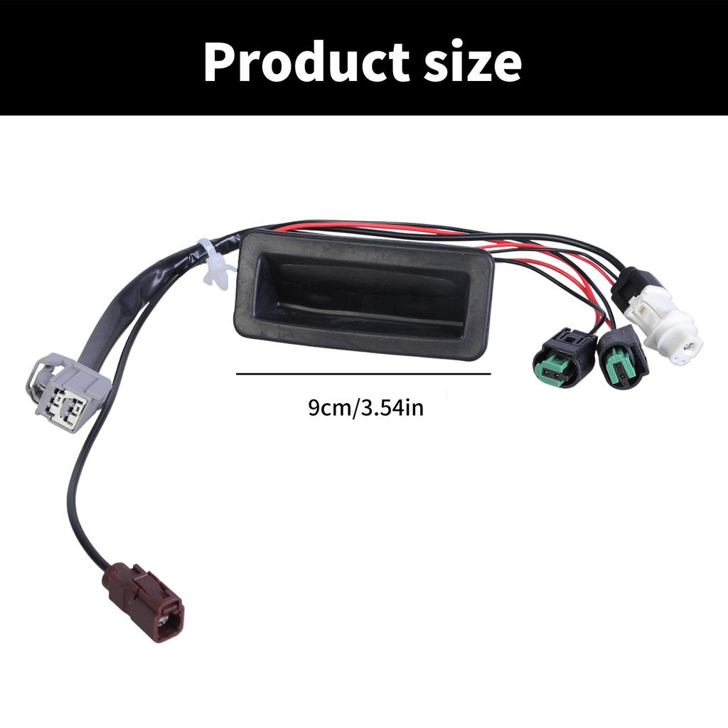 Replacement Car Tailgate Trunk Lock Release Button Suitable for Discovery 4/LR4 2010-2016 Weatherproof LR015458 LR071911