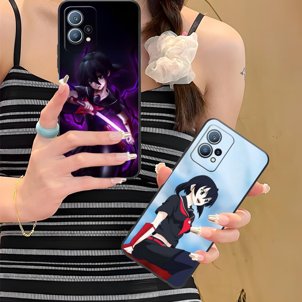 Akame Kurome Matte TPU Mobile Phone Case for Huawei P60 P50 P40 P30 P20 P10 P9 P8 Pro Lite Plus Colorful Printing Cover