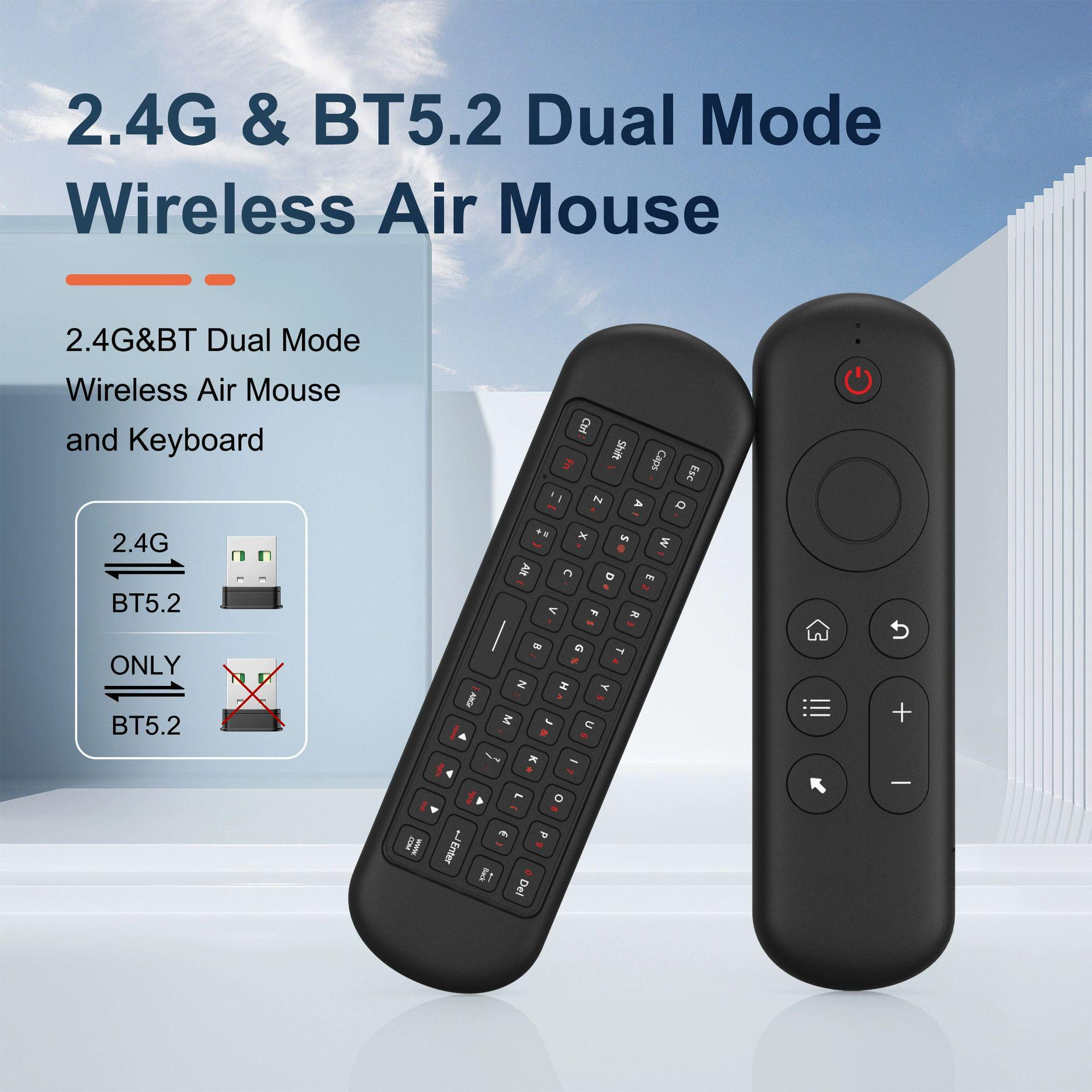 M5 Smart Projector & TV Remote: 2.4G Bluetooth, Dual-Mode Voice Control No Backlight