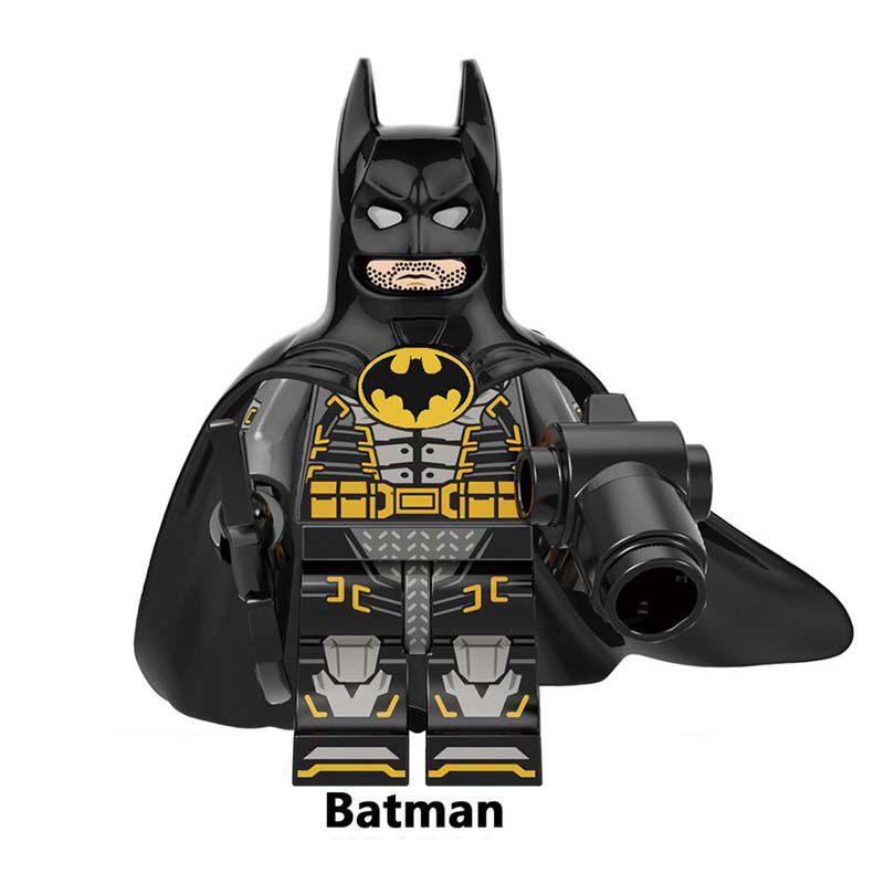 Batman Building Joker Blocks Minifigure Bricks Action Figures Educational Toys