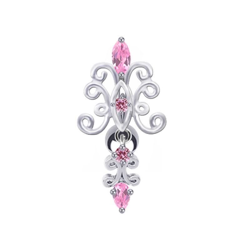 

Роскошное кольцо-подвеска в форме сердца от Gaibei для пупка - европейская и американская модная бижутерия