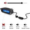 Front Parking Sensor Kit Auto Parktronic Assistant System LCD Monitor Buzzer Voice Volume Backup Radar Car Vehicle Universal