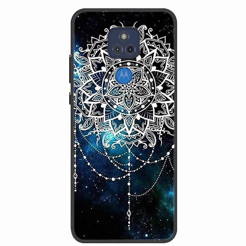For Moto E7 Plus Case Bumper Silicone TPU Soft Phone Cover Case For Motorola E7 Plus Cartoon Funda E 7 Plus Shockproof Coque