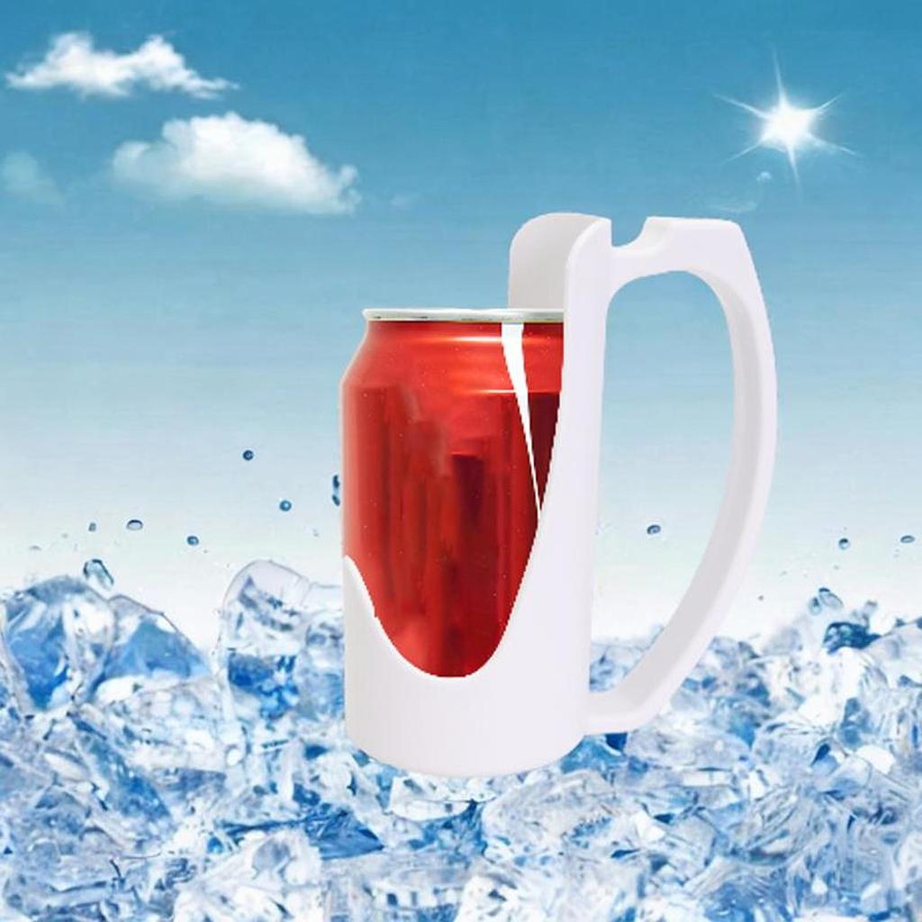 Reusable Can Holder with Handle Anti Slip Cup Hanger Holder for Beverage Enthusiasts Suitable for Party