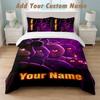 Bedding Set 1 Duvet Cover 2 Pillowcases Five Nights At Freddy’s Print Soft Bed Linen Bedroom Decor