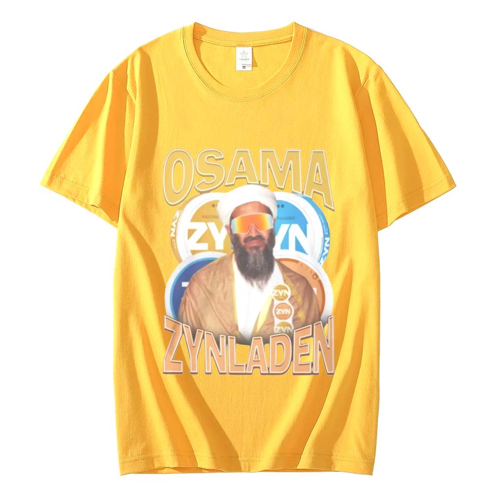 Tricouri Grafice Osama Zynladen Trendul Modei Îmbrăcăminte Vintage Tricou cu Mânecă Scurtă Tricouri Unisex cu Gât Rotund Îmbrăcăminte Femei