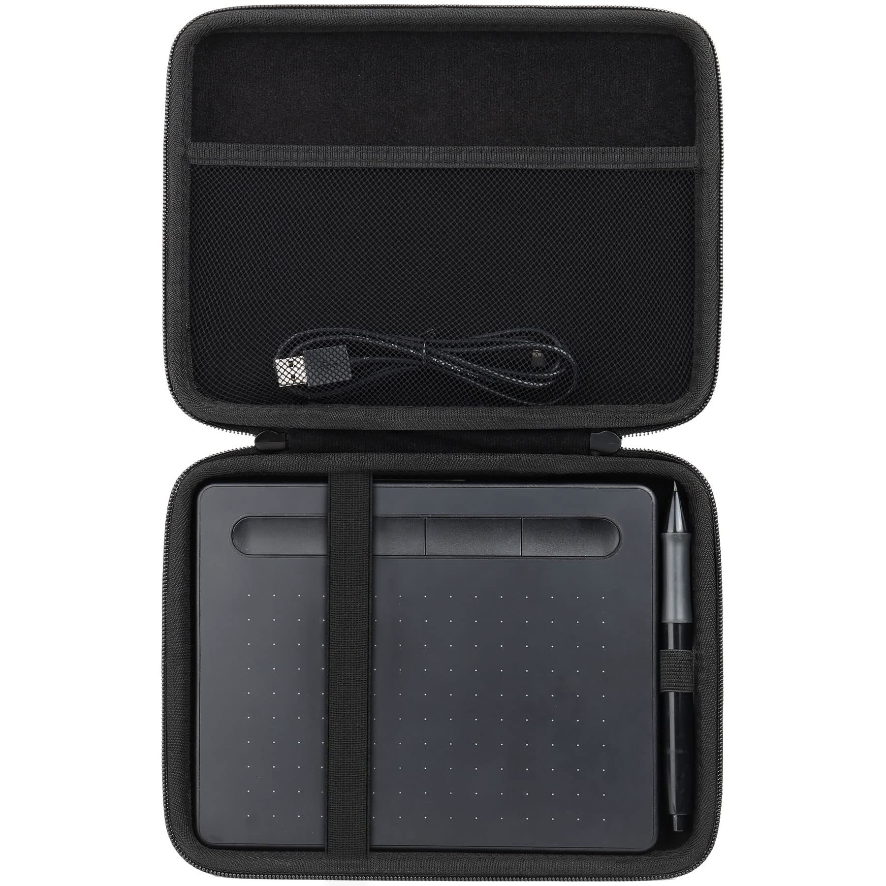 

Планшет Wacom с графическим планшетом Wacom Intuos Small, полностью совместимый, специальный защитный футляр для хранения Aenllosi CTL-4100WL (Маленький)