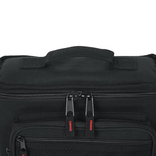 Gator Cases Nylon Carrying Bag for GM Series GM-4 Dynamic Microphones, Holds 4 [Shoulder Strap Included] [Official Japanese Product]