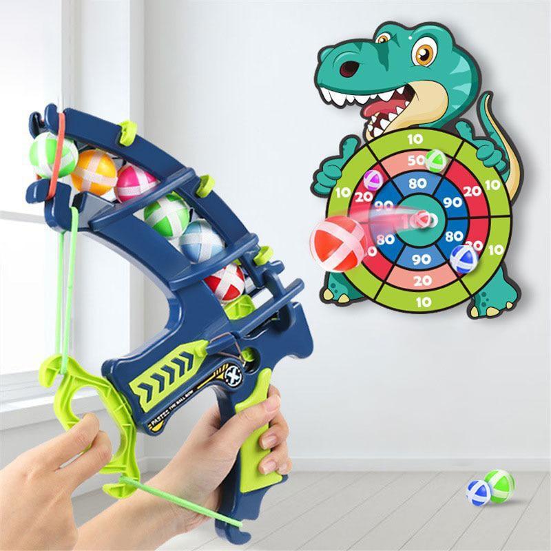 Montessori Throw Sport SlingsTarget Sticky Ball Dartboard Basketball Board Games Educational Children's outdoor Game toy