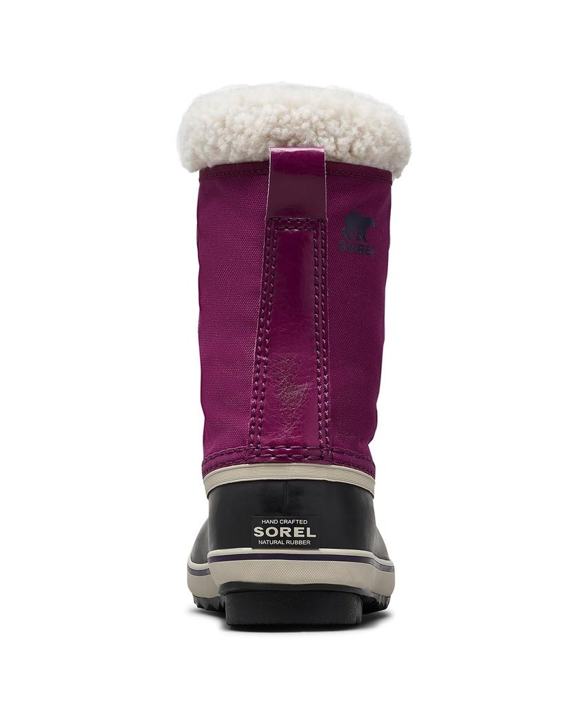 Sorel Kids' Ute Pack Nylon Waterproof Boots, Size 19.0cm, Wild Iris, Dark Plum