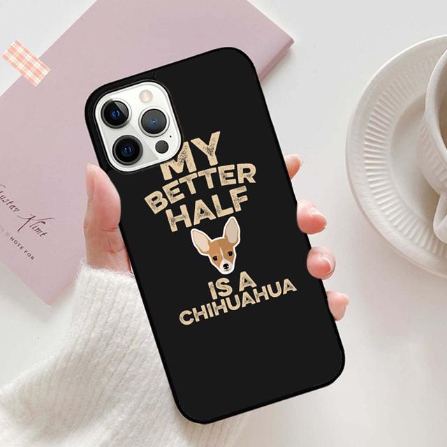 Autumu Vintage Distressed Chihuahua Dog Phone Case for iPhone 17 Air 16 16e 15 12 11 13 14 Pro Max Apple Plus Coque