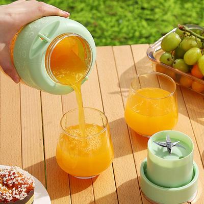 Mini Cordless Juicer Cup 10-Blade Portable Smoothie Maker Rechargeable Drinking Blender for Fruits Protein Shakes