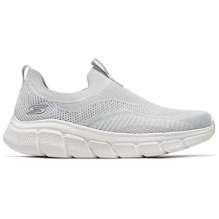 Skechers Bobs Mens Comfortable Convenient Durable Breathable Low-Top Casual Running Shoes Men Sneakers Gray 118107-GRY