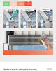 Stainless Steel Kitchen Sink Rack for Dish and Bowl Storage