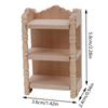 1:12 Dollhouse Miniature Storage Rack Display Stand Locker Cabinet Furniture Model Decor Toy Doll House Accessories