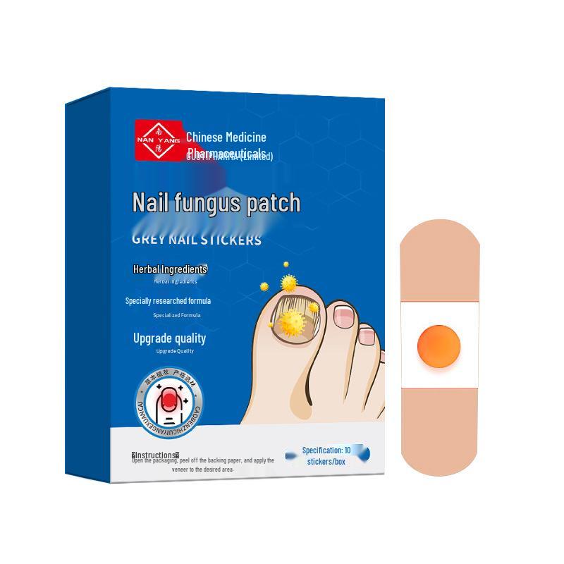 

Наклейка-пластир для борозенки нігтя з протигрибковою дією, схвалена чемпіоном, для зовнішнього застосування