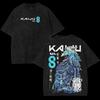 Anime Kaiju No. 8 Clothing Men Women Washed Cotton Tshirts Vintage Oversized T Shirt Short Sleeve T-shirt Harajuku Male Tops