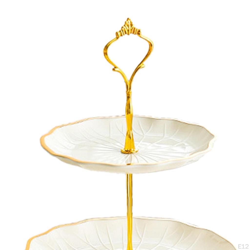 Cupcake-Ständer, Kekstablett, Dessert-, Obst-, Süßigkeiten-Display-Teller, eleganter Kuchen für