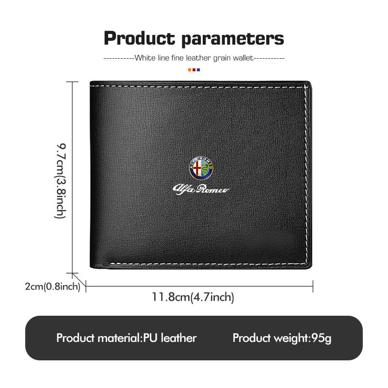 2026 Hot Alfa Romeo Copri Custodia Porta Passaporto da Viaggio per Auto Protezione Clip per Carte di Credito/Contanti Accessori per Alfa Romeo 159 Giulietta G