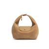 Autumn and Winter New Dragon Inlaid Bag, Women's High-end Fashion Handbag, Bento Bag, Suede Flip Dumpling Bag, Crossbody Bag