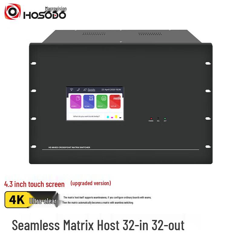 

HSD HSD-AV-HDVI Series Modular HD Video Matrix Switcher (CN version)