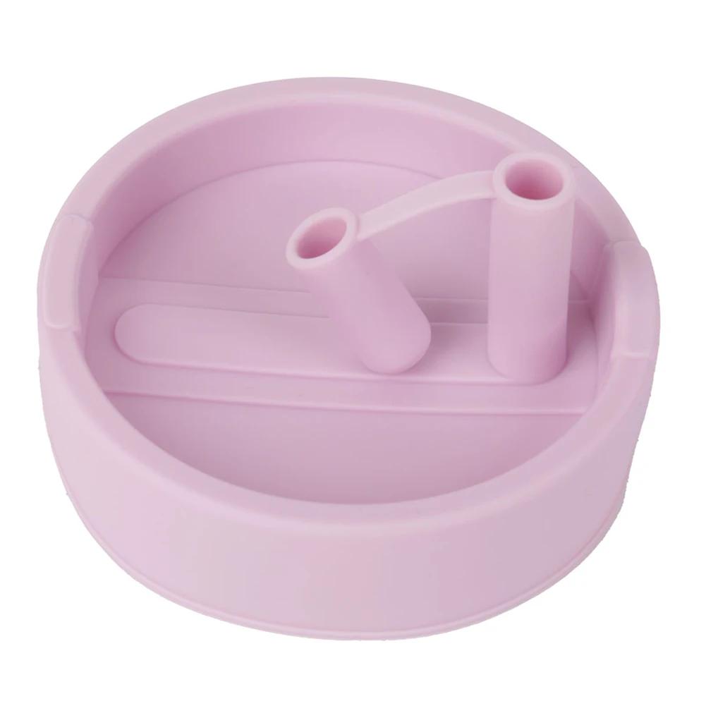 Silicone Dustproof Cup Cover Straw Cap Leak Proof Cup Lid Anti-Overflow Lid for Stanley 40oz Accessories