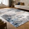 Abstract Ink Wash Style Living Room Carpet Light Luxury Decoration Study Bedroom Washable Rug Office Cloakroom Table Chair Mat
