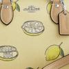 Coach Rowan 18 Tracolla Rimovibile Tela Rivestita Borsa a Spalla Crossbody Piccola Borse da Donna Giallo-Verde CAL19-SVXUC