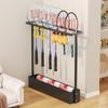 Storage Rack for Tennis Racket Organizer Floor Standing Sports Equipment ,Metal Display Stand