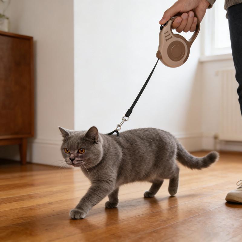 Dog Leash For Small Dogs Cat Automatic Retractable Durable Nylon Lead Puppy Outdoor Travel Walking Hiking Traction Rope