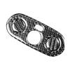 Replacement Window Glass Lift Control Panel Trim Carbon Fiber Door Window Control Cover for S 3DR F56