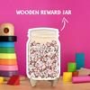 Chirstmas Reward Jar With Tokens Funny Motivating Incentive Kids Novelty Gifts