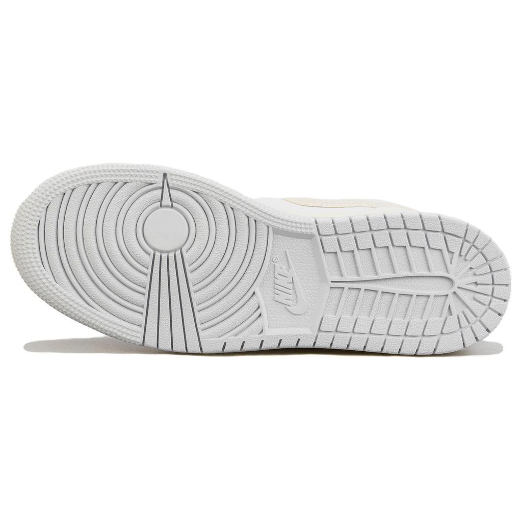 Air Jordan 1 Low SE Craft GS Ters Yüz - Tech Grey Çocuk Sneaker'ları Açık-Ağaç-Kahverengisi Beyaz Yelken FB9139-002