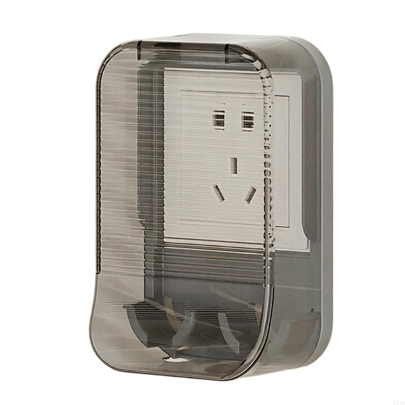 Clear Wall Switches Cover Splashproof Box Outdoor Socket Waterproof Box Plastic Electrical Outlet Cover Dustproof Cover M4YD