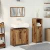 VidaXL 3-piece Bathroom Furniture Set Engineered Wood, Bathroom Cabinet, Bathroom Cupboard, Furniture 3328559