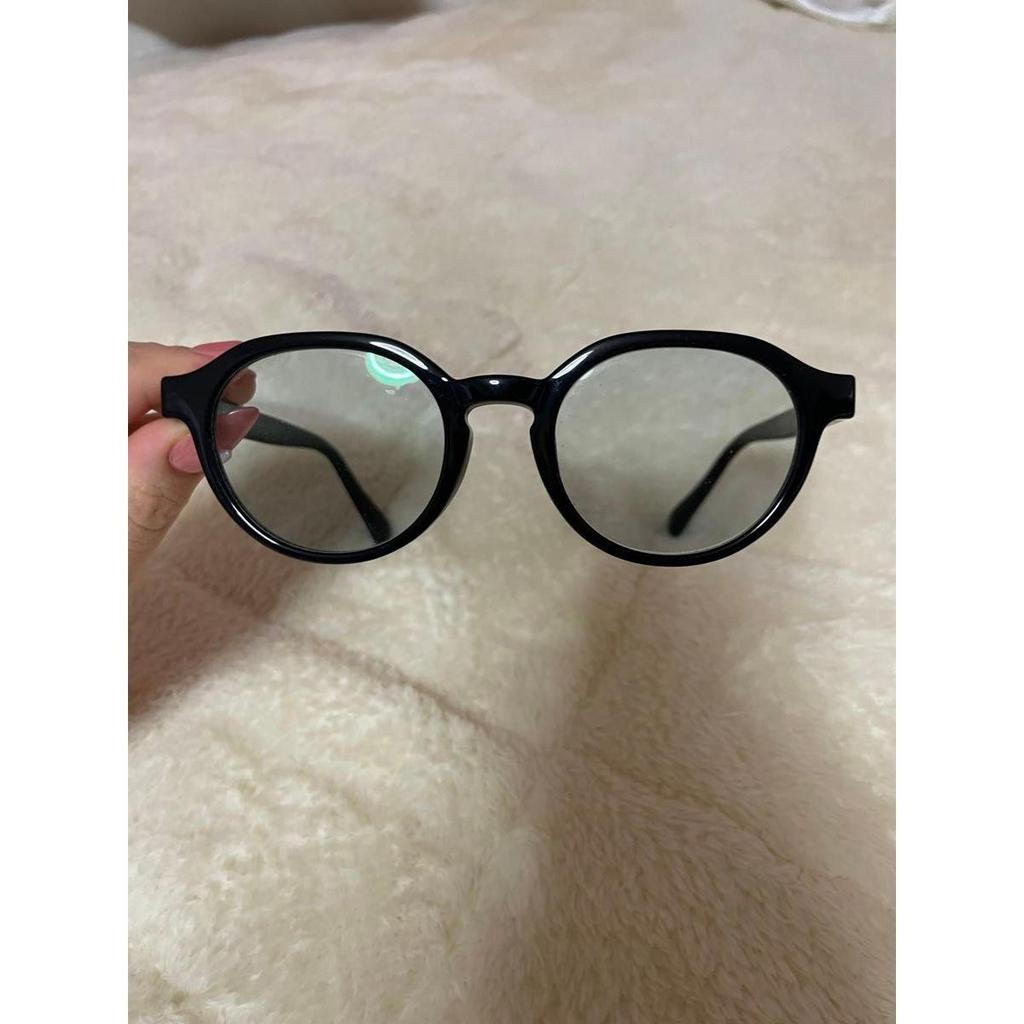 Used jins black rim glasses