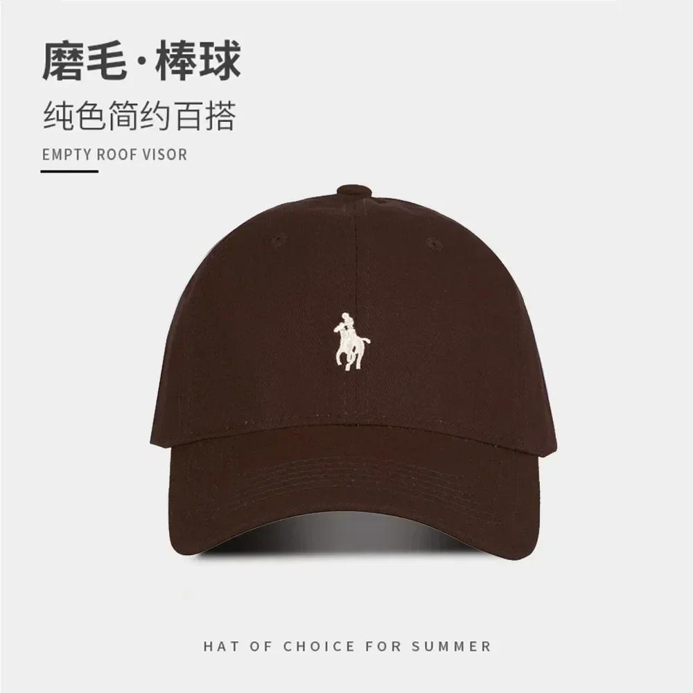 Trendy Couple Baseball Caps Paul Polo Embroidery Logo Adjustable Snapback Hat for Women Men Outdoor Sports