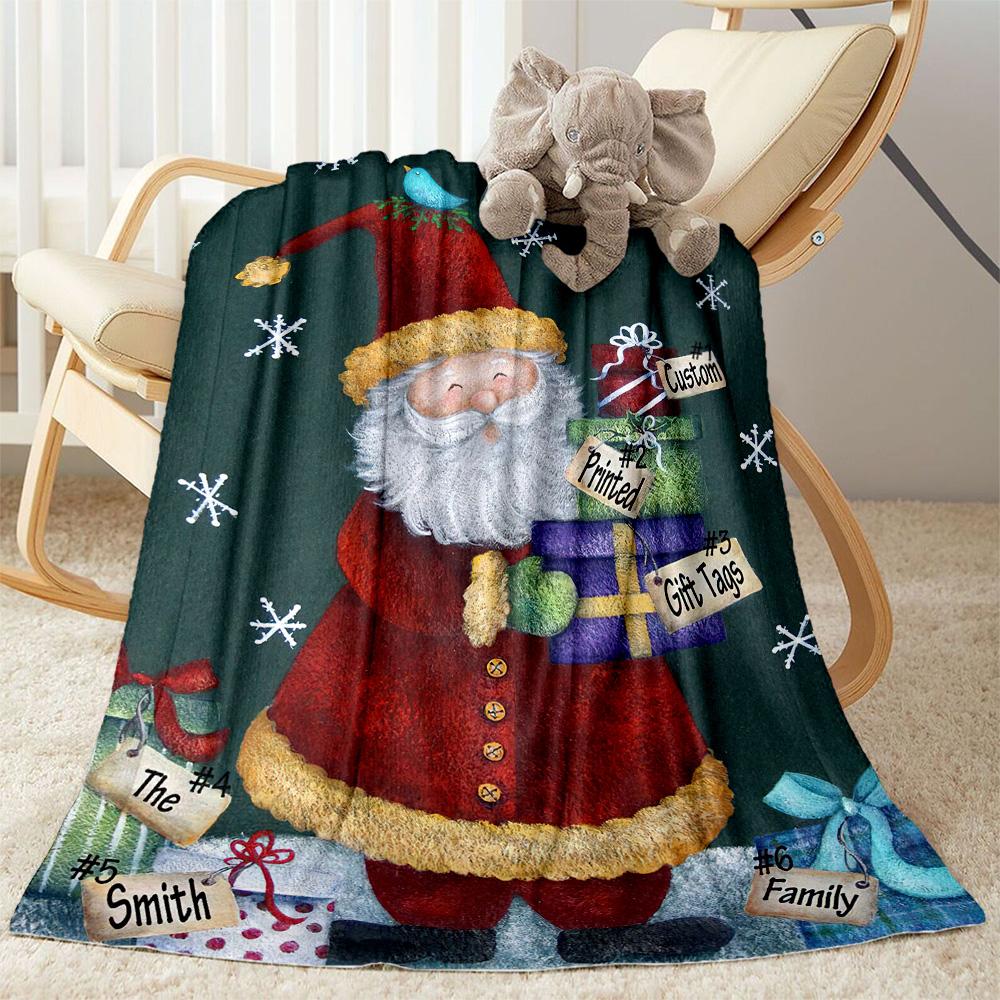 Christmas 257 Blanket Durable Comfort Great for Bed Bedding Office All-Season Use Modern Unique Gift for Family and Friends Camping