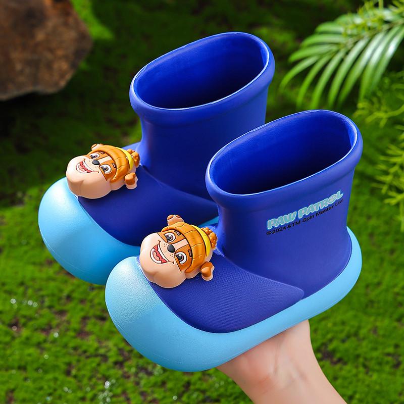 

Paw Patrol Children s Rain Boots Non-Slip Boys Girls Baby Rain Boots Boys Toddler Water Shoes Men s Waterproof Rubber Shoes 20CM