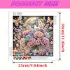 Flowers Diamond Art Kits for Home Wall Decoration DIY Gem Art Diamond Painting Kits Crystal Rhinestones Diamond Painting 30x30cm