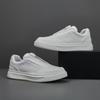 Cross-Border Boys High-End Light Luxury White Board Shoes Men'S Small White Shoes Hollow Breathable Men'S Shoes Thick Sole Men'S Leisure
