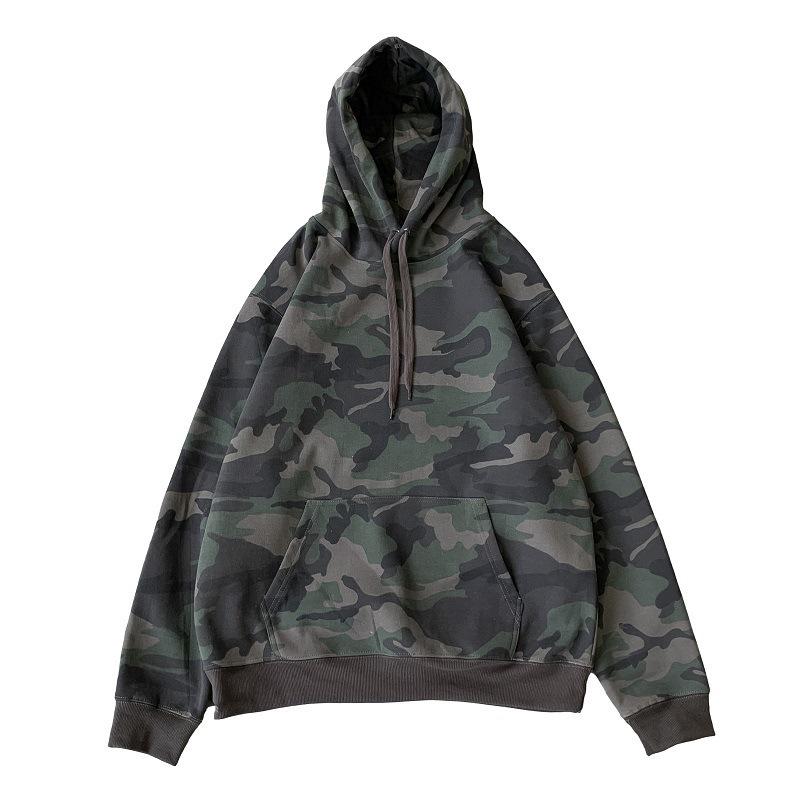 2020 Retro Harajuku Camouflage Sweatshirt: Men's Loose Korean Style Versatile Jacket
