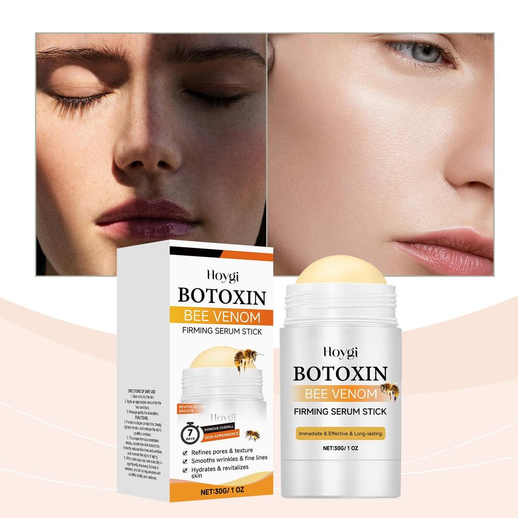 Hoygi Stick Essence Raffermissante pour la Peau Hydratant Doux Raffermissant Doux Cou Soin Contour du Visage