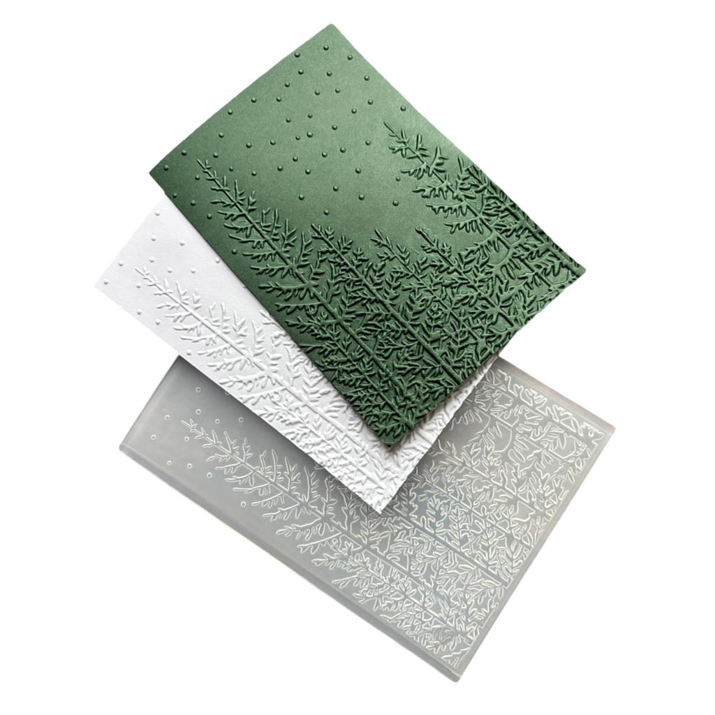 Textured Embossing Folder Butterfly Flower Tree Embossing Stencils Textured Scrapbooking Templates for Card Making