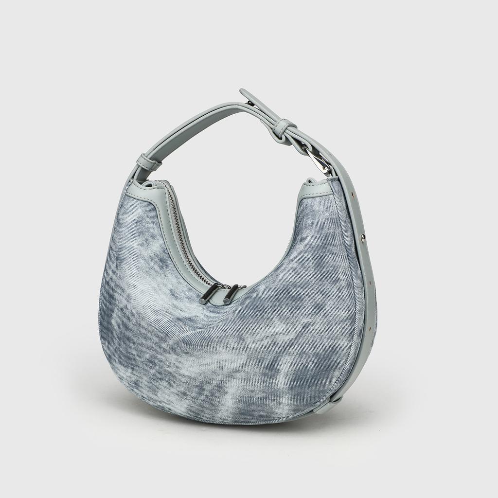 French Design Trendy Light Luxury Soft Bread Croissant Women'S Shoulder Crossbody Portable Premium Crescent Bag