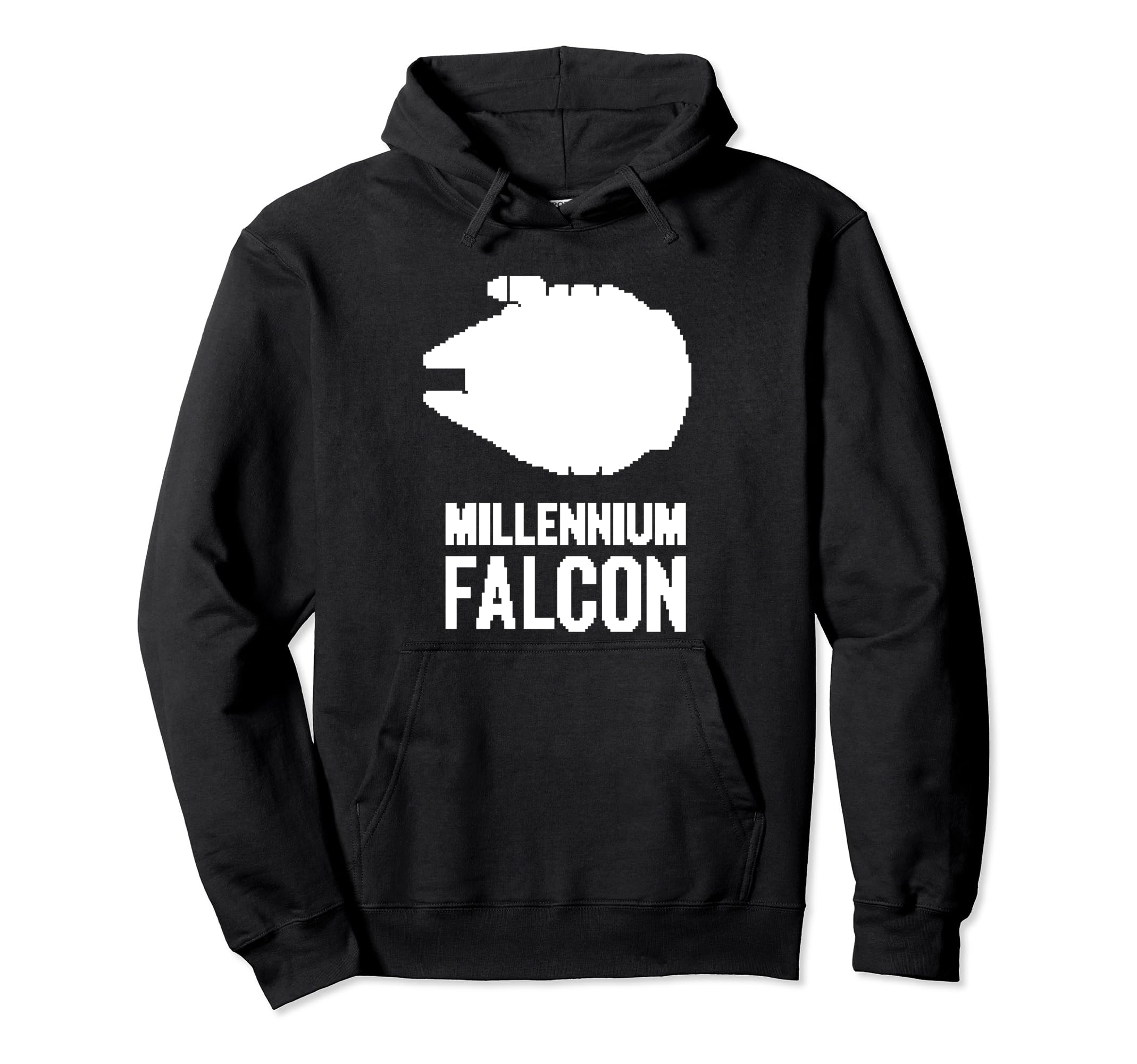 

Star Wars: The Force Awakens Millennium Falcon Pixel Logo Hoodie